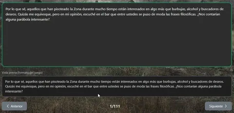 ZoneTraductor: una traducción a medias, con el progreso por colores