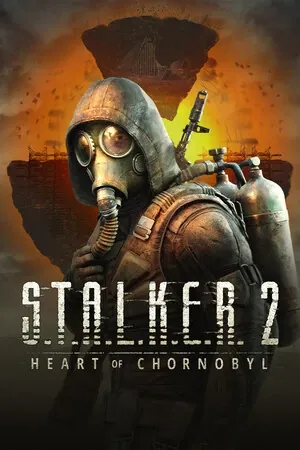 Arte oficial de S.T.A.L.K.E.R. 2: Heart of Chornobyl, con el símbolo de radiación sobre la Zona