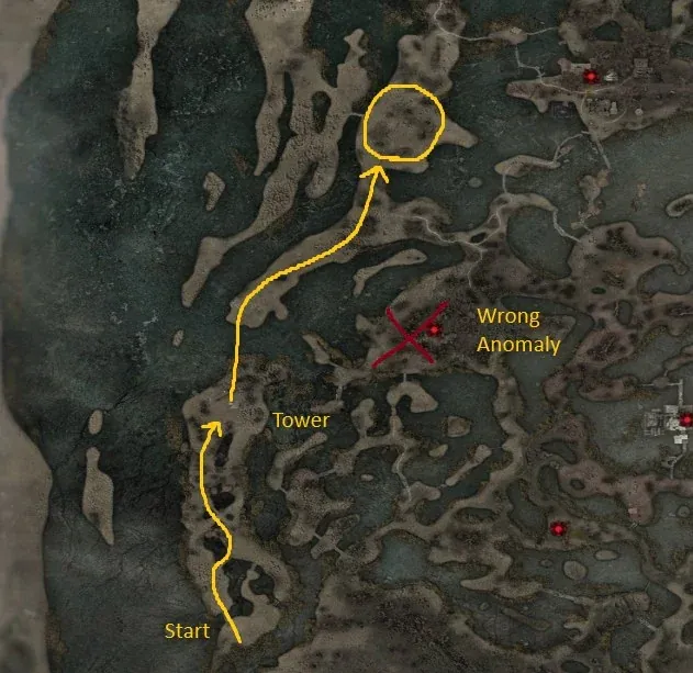 Intenta recorrer esta ruta lo más rápido posible antes de que empiece la Emisión