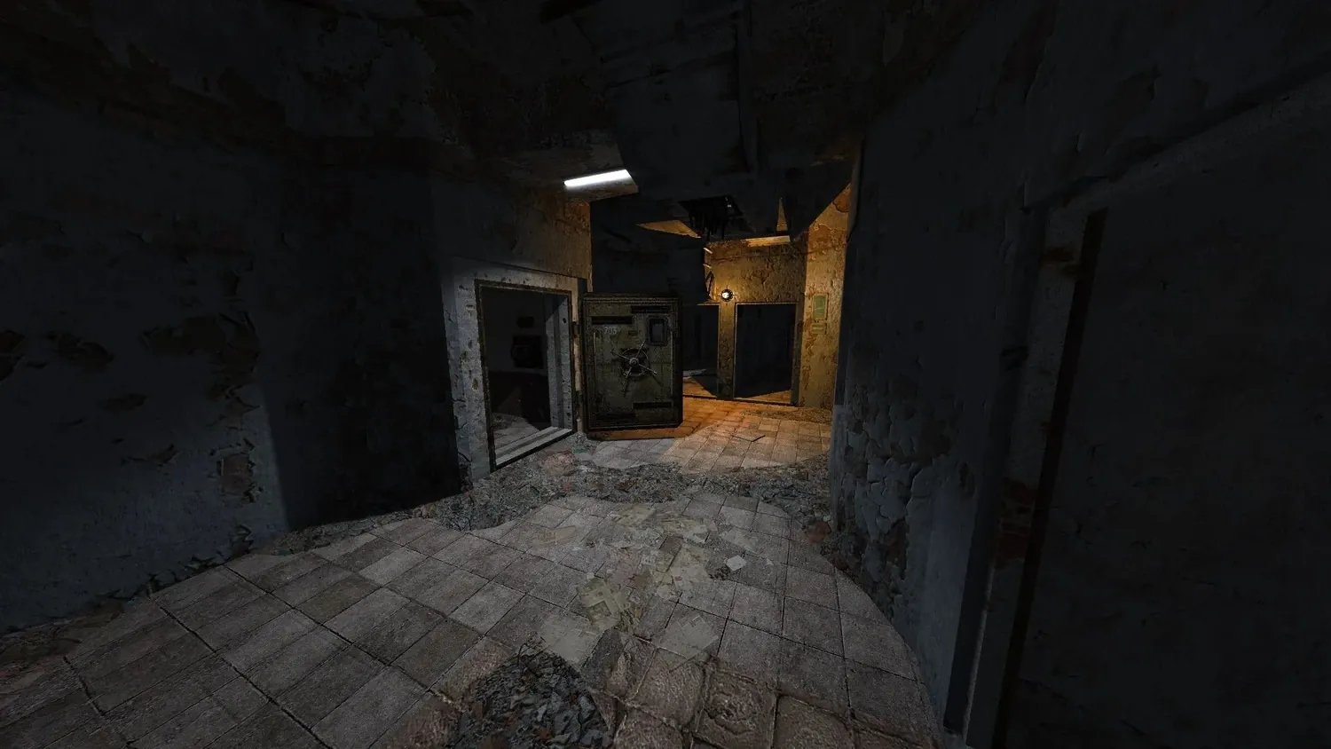 Interior del laboratorio X-8 en Call of Pripyat
