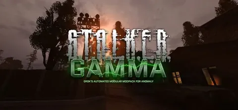 G.A.M.M.A. (modpack para Anomaly): captura de su página